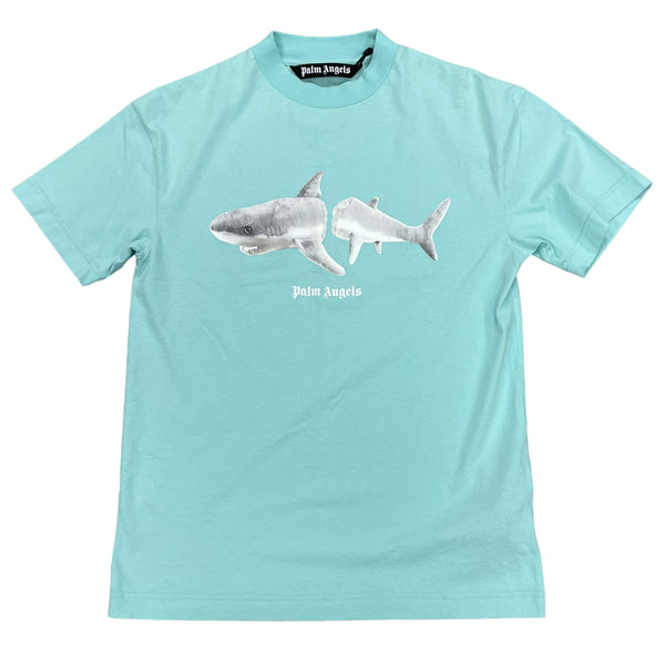 Palm Angels Shark T-shirt| Blue