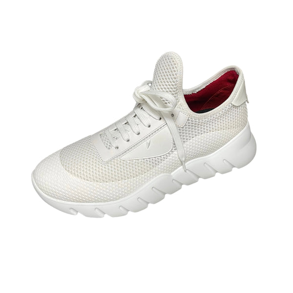 Fendi Monster Eye Runners | White