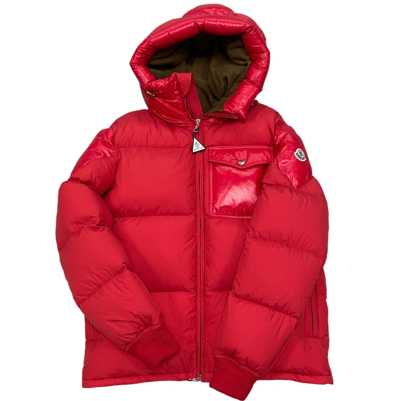Moncler Eloy Coat Red Divine Fashion