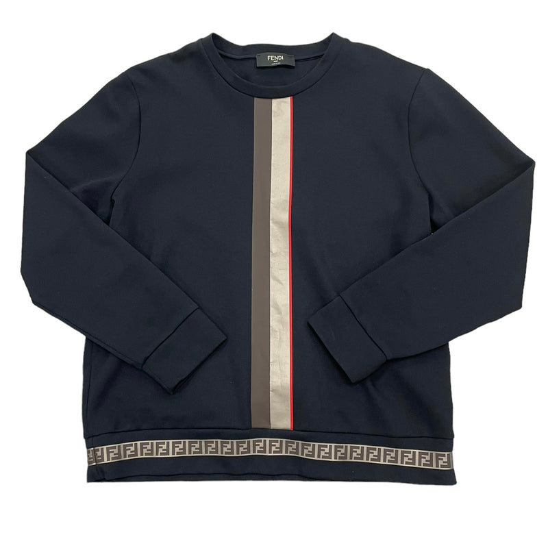 Fendi FF Panel Logo Sweatshirt