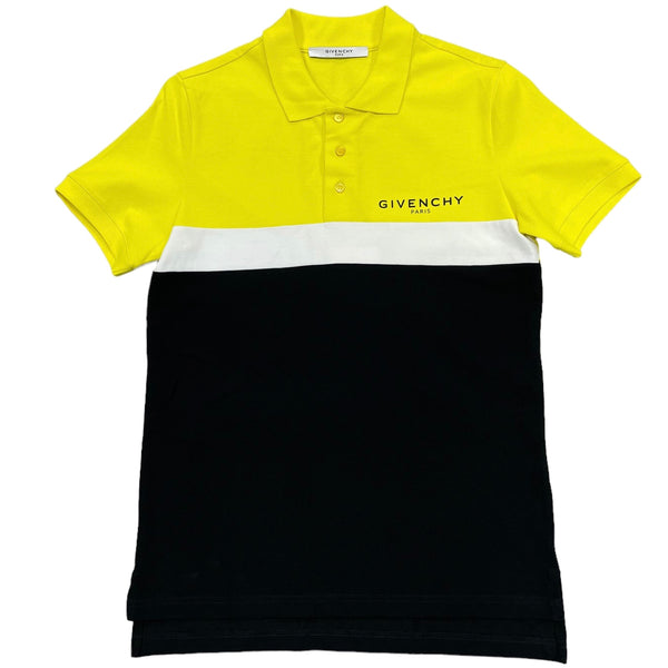 Givenchy Cut Out Polo | Black&Yellow