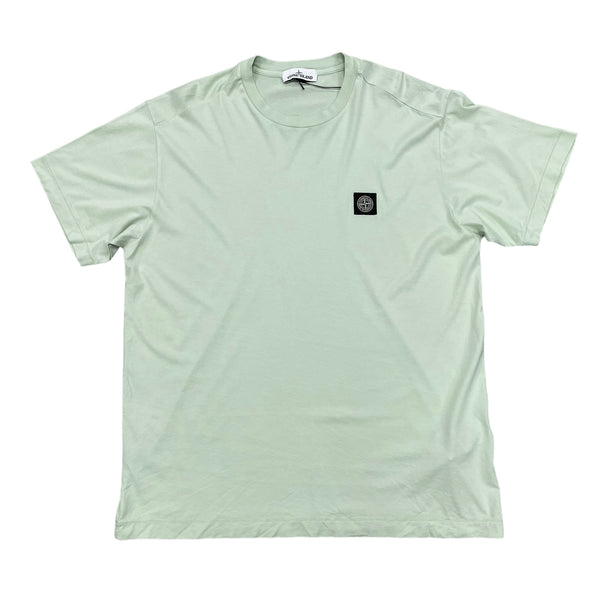 Stone Island Patch Logo T-Shirt | Light Green